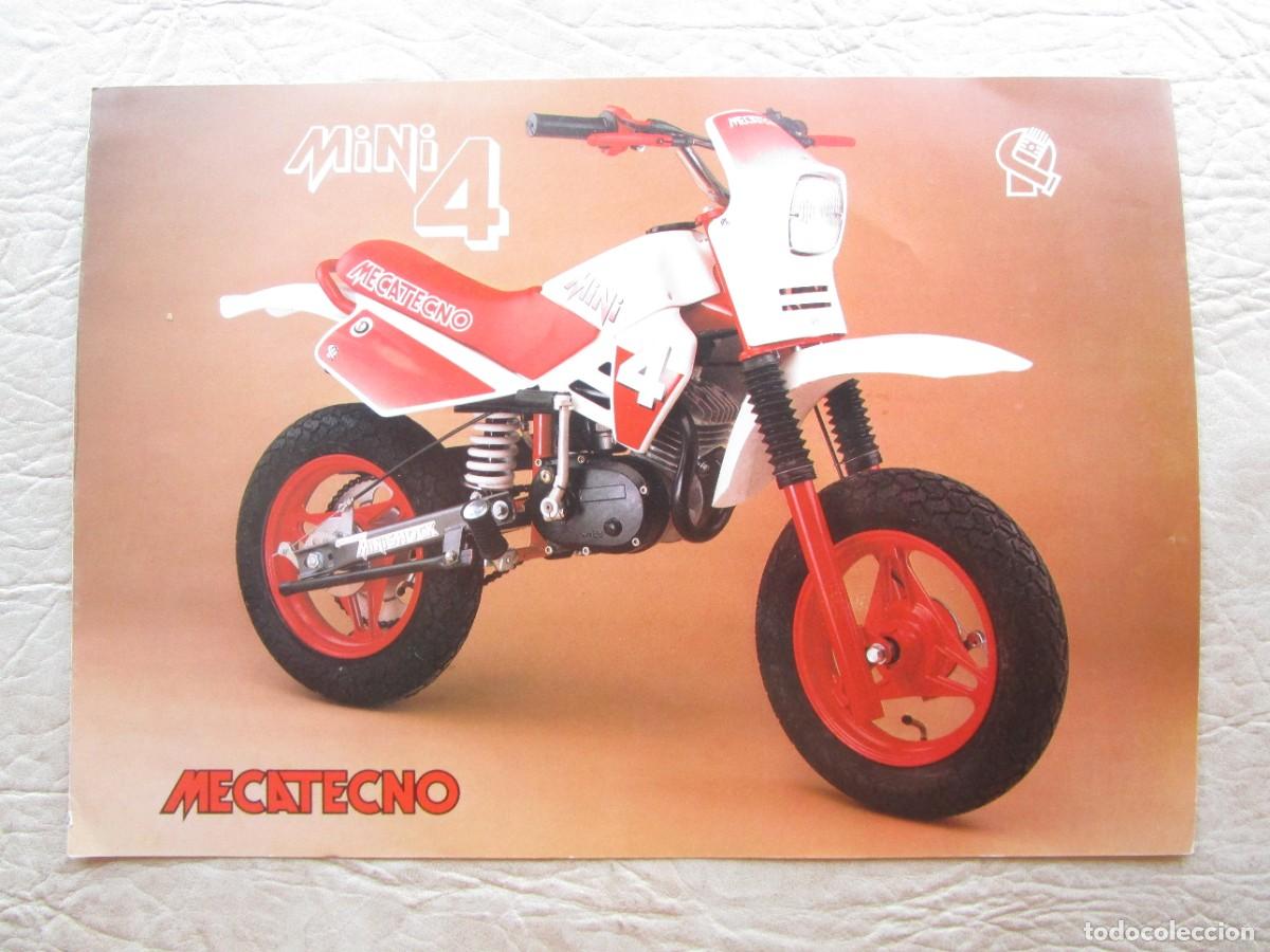 Coches y Motocicletas: antiguo catalogo original mecatecno huracan y mini 4