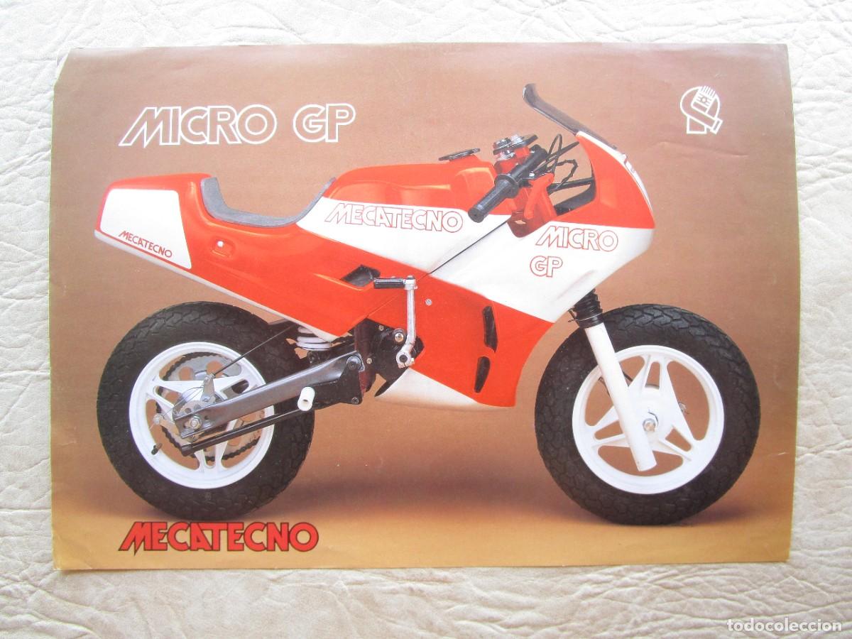 Coches y Motocicletas: antiguo catalogo original mecatecno micro gp