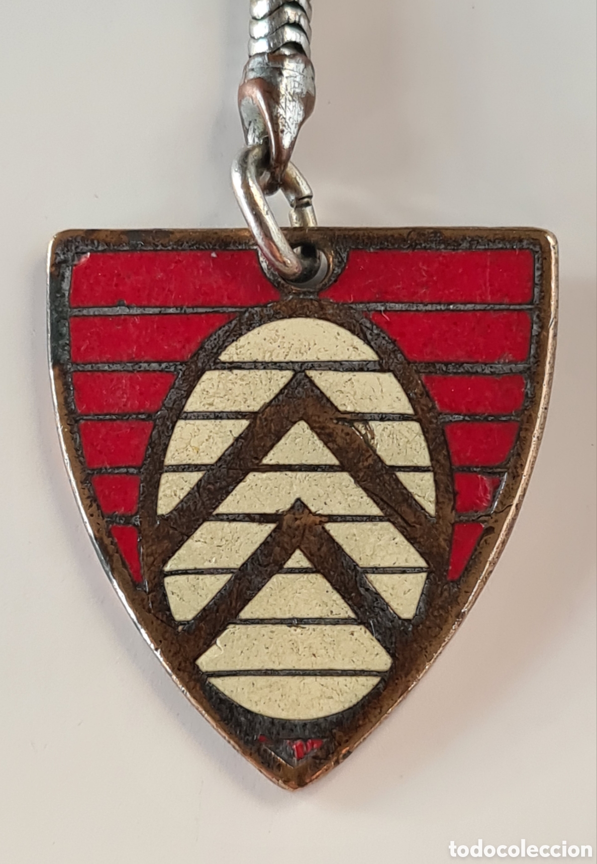 Coches y Motocicletas: Llavero Escudo Logo publicidad Citro&euml;n - Coche