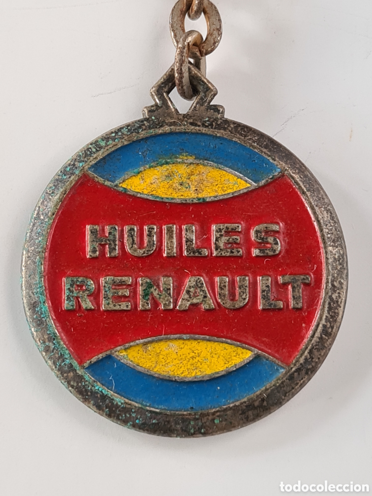 Coches y motocicletas: Llavero publicidad Huiles Renault Speciale Sport - Coche Francia
