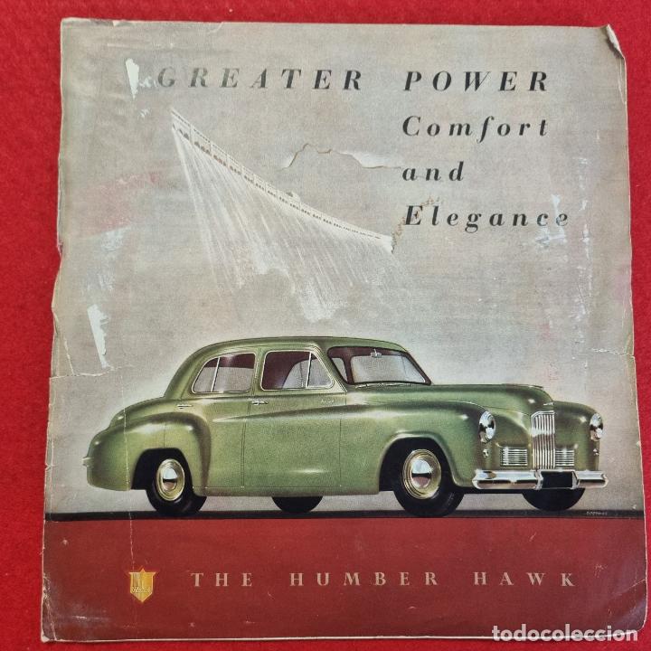 Voitures et Motocyclettes: CATALOGO COCHE AUTOMOVIL HAWK GREATER POWER THE HUMBER HARWK ORIGINAL