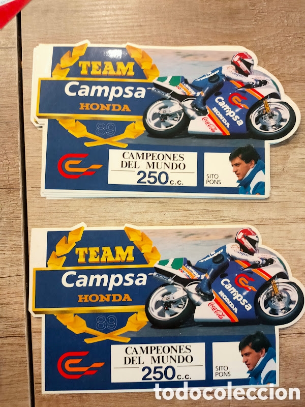 pegatinas publicidad moto motos motocicleta - Compra venta en todocoleccion