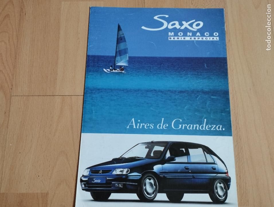 Coches y Motocicletas: CATALOGO ORIGINAL EN CASTELLANO CITROEN SAXO SERIE ESPECIAL MONACO
