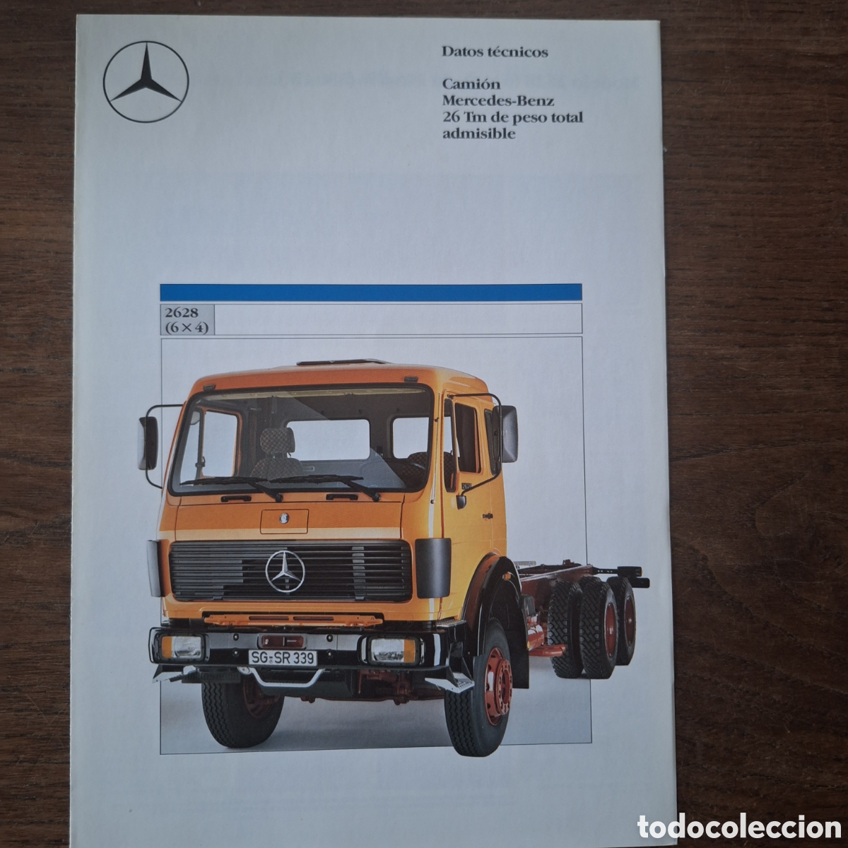 Automobili e Motociclette: Cat&aacute;logo camion mercedes benz 2628