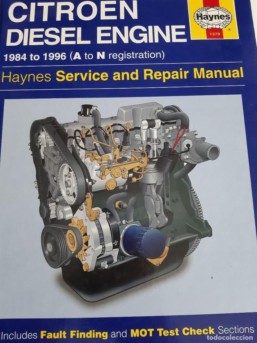 Coches y Motocicletas: Citroen diesel engine 1984 to 1996 manual taller ingles