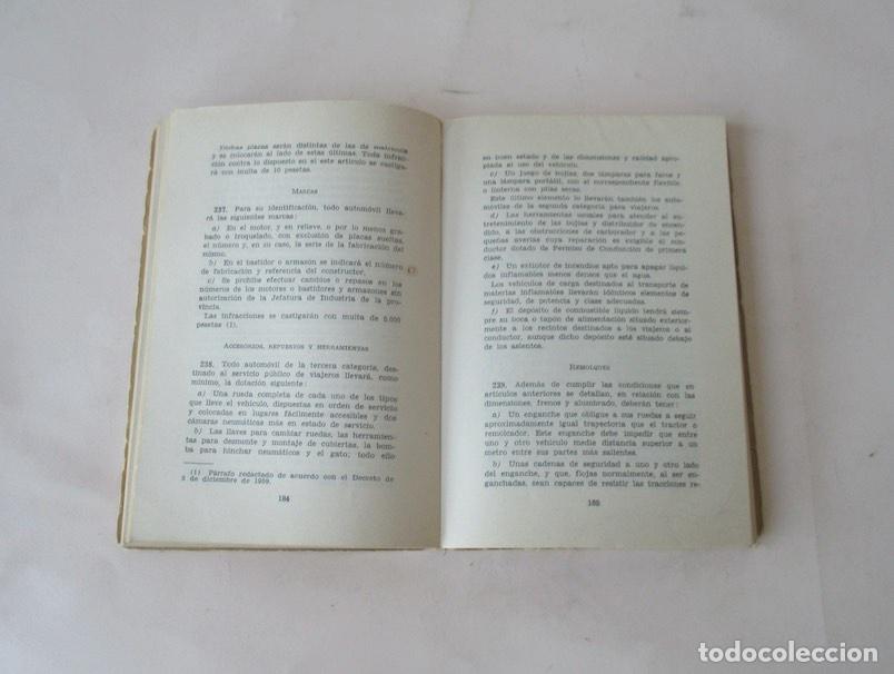 Coches y motocicletas: CODIGO DE LA CIRCULACION 1961 - Foto 3
