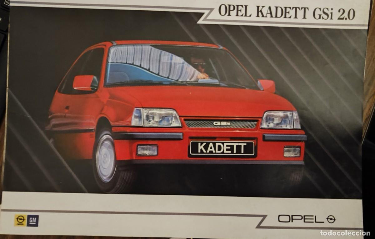 Coches y Motocicletas: QUEX COCHES AUTOMOVIL AUTOMOVILISMO - CATALOGO COMPRA COCHE OPEL KADETT GSI