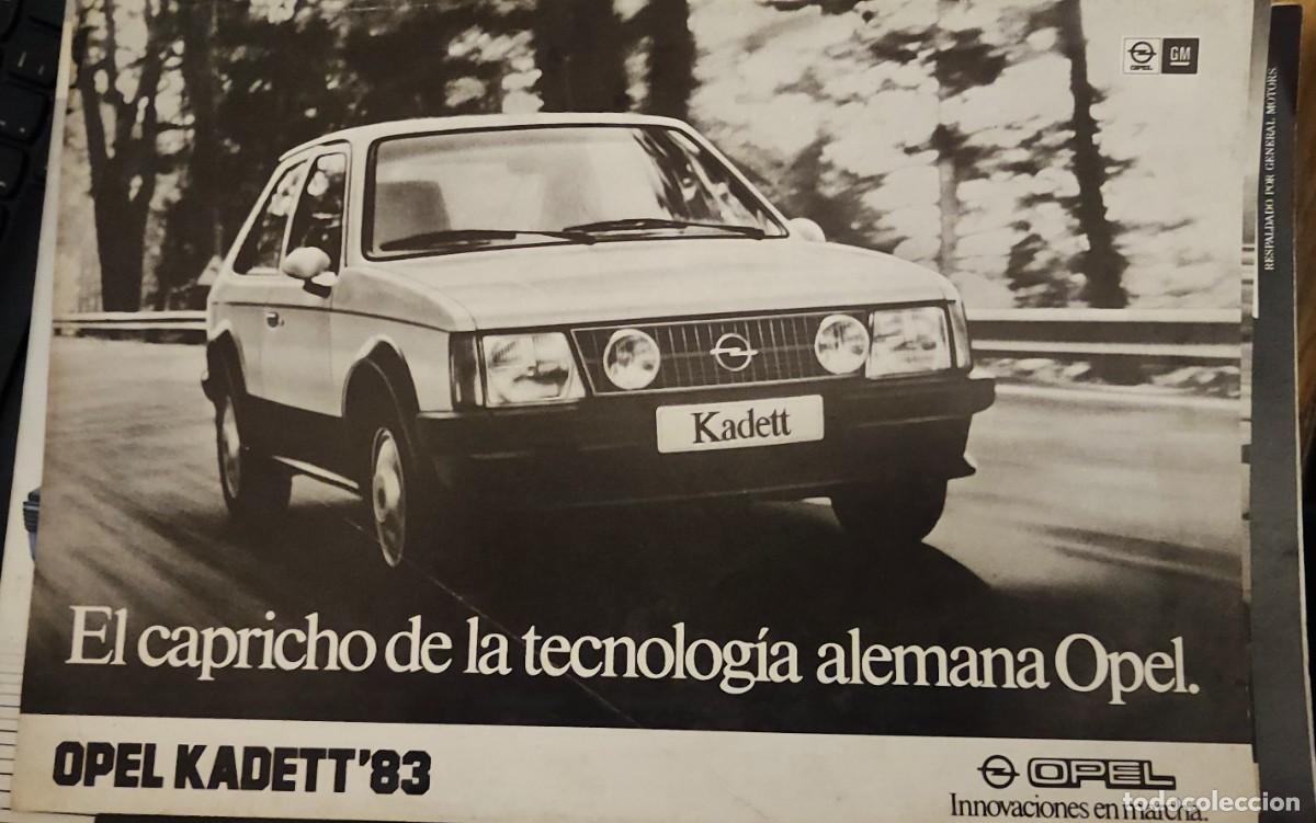 Coches y Motocicletas: QUEX COCHES AUTOMOVIL AUTOMOVILISMO - CATALOGO COMPRA COCHE OPEL KADETT '83