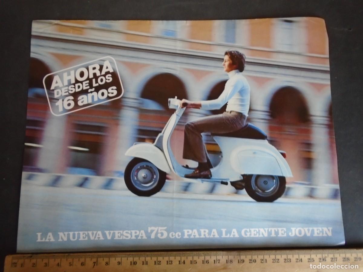Coches y Motocicletas: (CAT-231205)FOLLETO CARACTERISTICAS TECNICAS VESPA 75cc