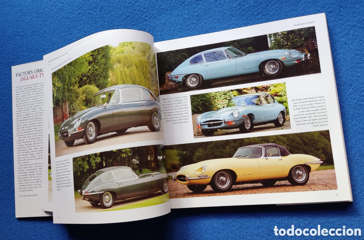 Coches y motocicletas: JAGUAR E-TYPE AUTOM&Oacute;VIL LIBRO - Foto 2