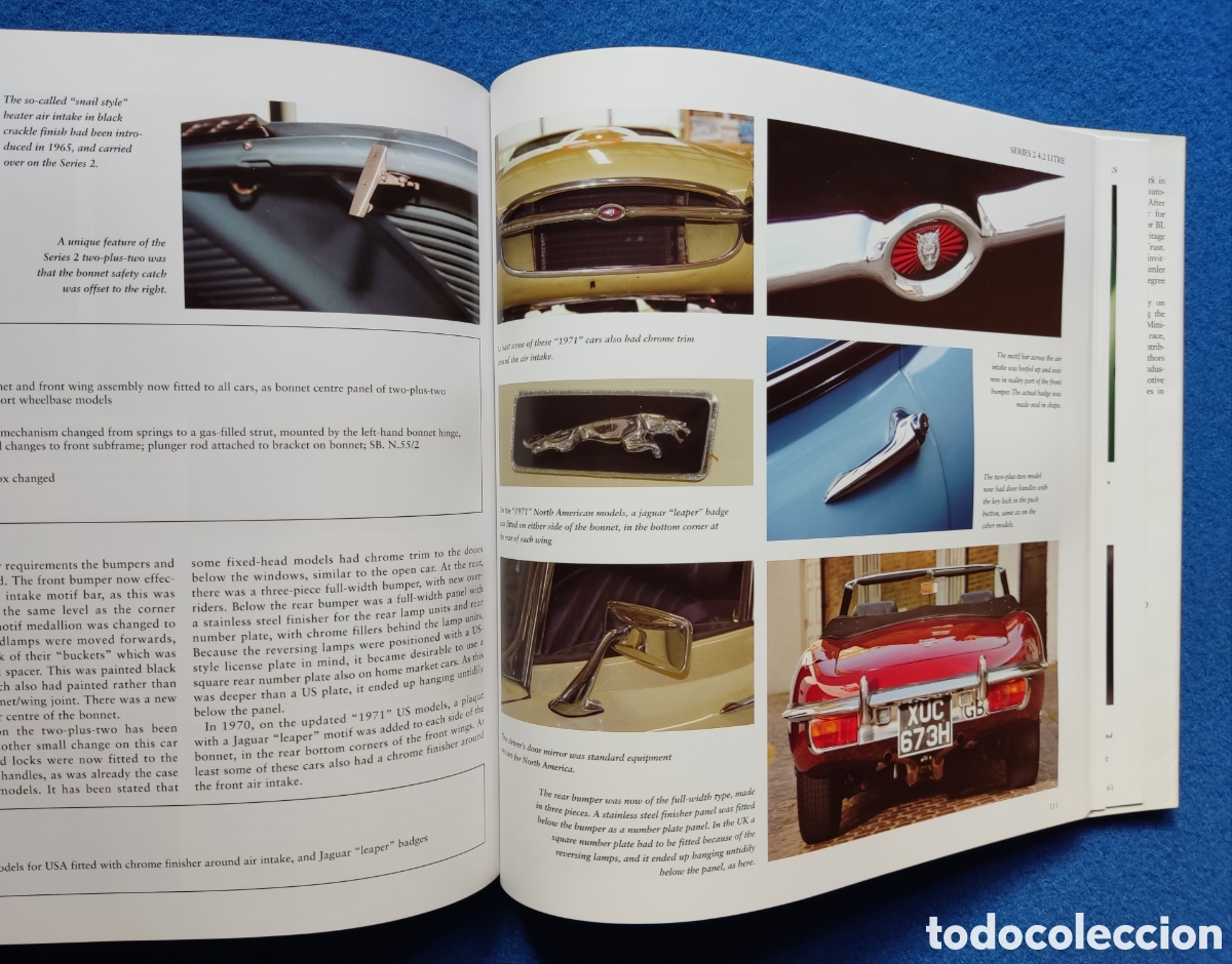 Coches y motocicletas: JAGUAR E-TYPE AUTOM&Oacute;VIL LIBRO - Foto 7