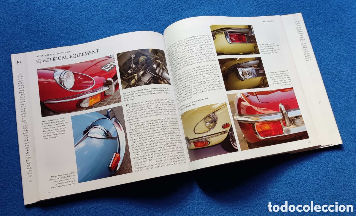Coches y motocicletas: JAGUAR E-TYPE AUTOM&Oacute;VIL LIBRO - Foto 8