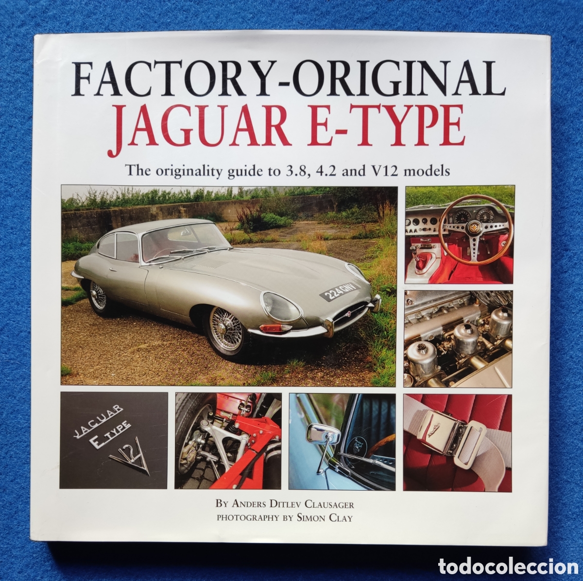 Coches y motocicletas: JAGUAR E-TYPE AUTOM&Oacute;VIL LIBRO - Foto 1