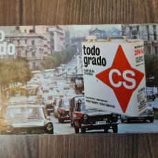 Coches y Motocicletas: FOLLETO TRIPTICO DE TODOGRADO CS. AÑOS 70