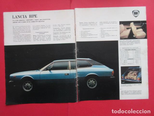 Coches y Motocicletas: PUBLICIDAD 1979 - REF: TRI_01_MOTOR - LEER INTERIOR - LANCIA HPE