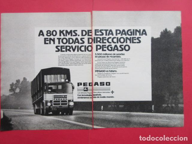Coches y motocicletas: PUBLICIDAD 1978 - REF: TRI_01_MOTOR - LEER INTERIOR - PEGASO