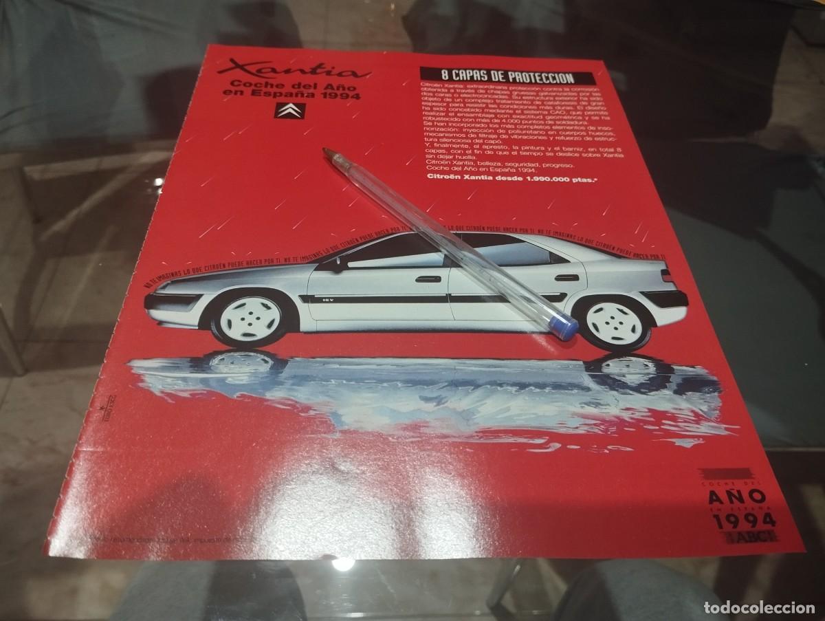 Coches y Motocicletas: COCHE CITROEN XANTIA ANUNCIO PUBLICIDAD REVISTA 1994