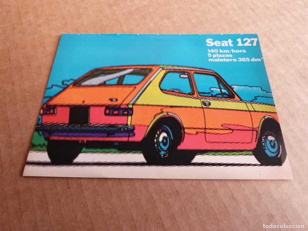 Coches y Motocicletas: Anuncio Seat 127 140Km/hora 5 plazas- Publicidad de los a&ntilde;os 70