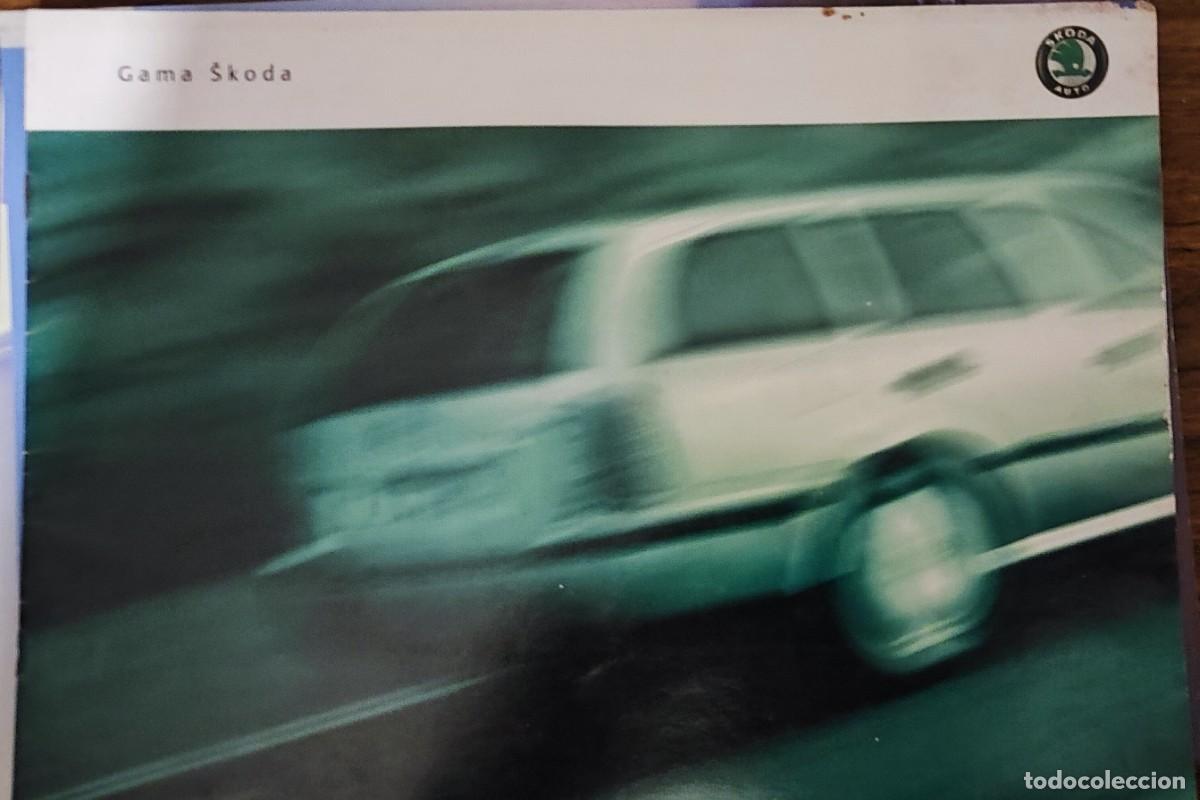 Voitures et Motocyclettes: QUEX COCHES AUTOMOVIL AUTOMOVILISMO - CATALOGO COMPRA COCHE SKODA GAMA '99