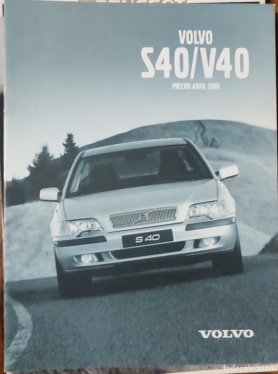 Voitures et Motocyclettes: QUEX COCHES AUTOMOVIL AUTOMOVILISMO - CATALOGO COMPRA COCHE VOLOVO S40 / V40