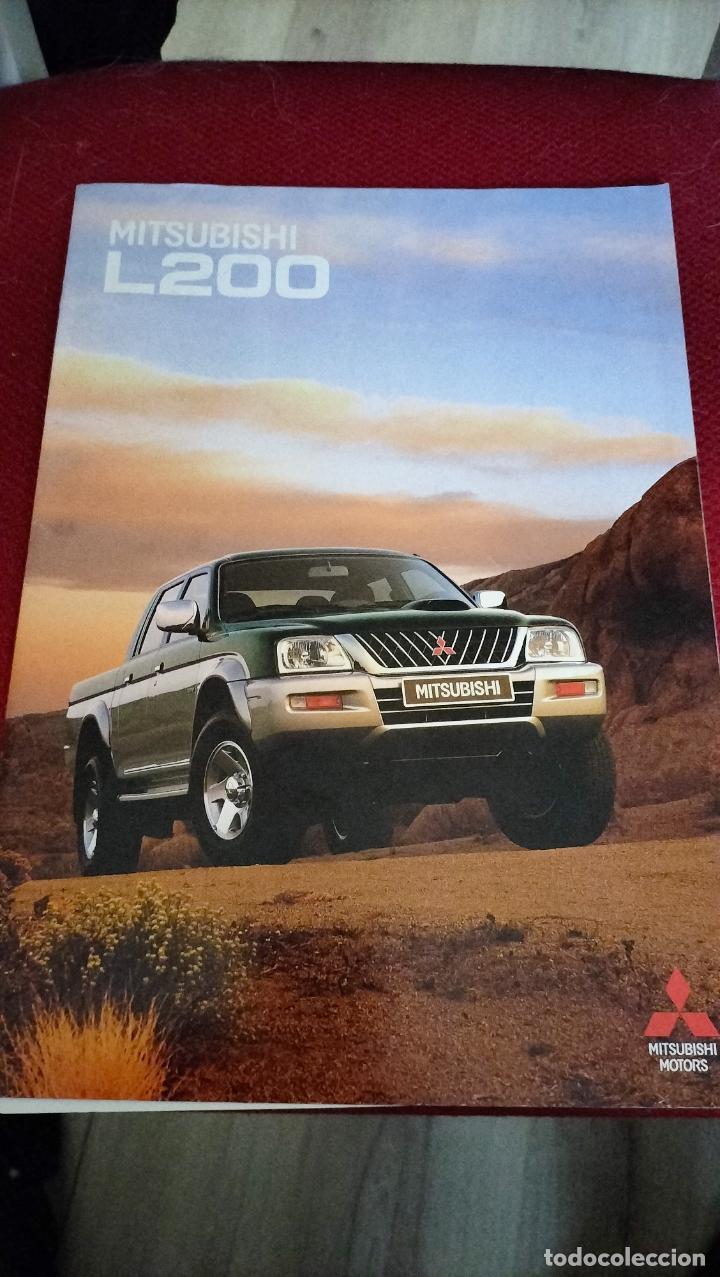 Coches y Motocicletas: ANTIGUO CATALOGO MITSUBISHI L200