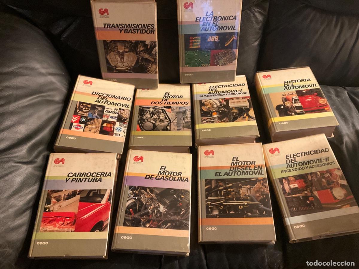 Autos und Motorr&auml;der: Enciclopedia del autom&oacute;vil ceac 10 tomos motor diesel gasolina dos tiempos, electricidad, electronic