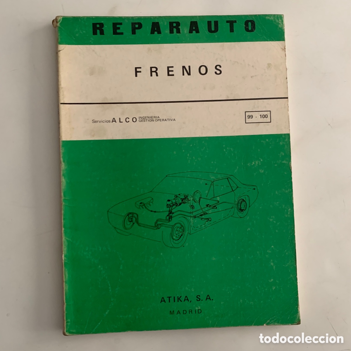 Autos und Motorr&auml;der: Manual de reparacion de taller Reparauto coche frenos n&ordm; 99-100