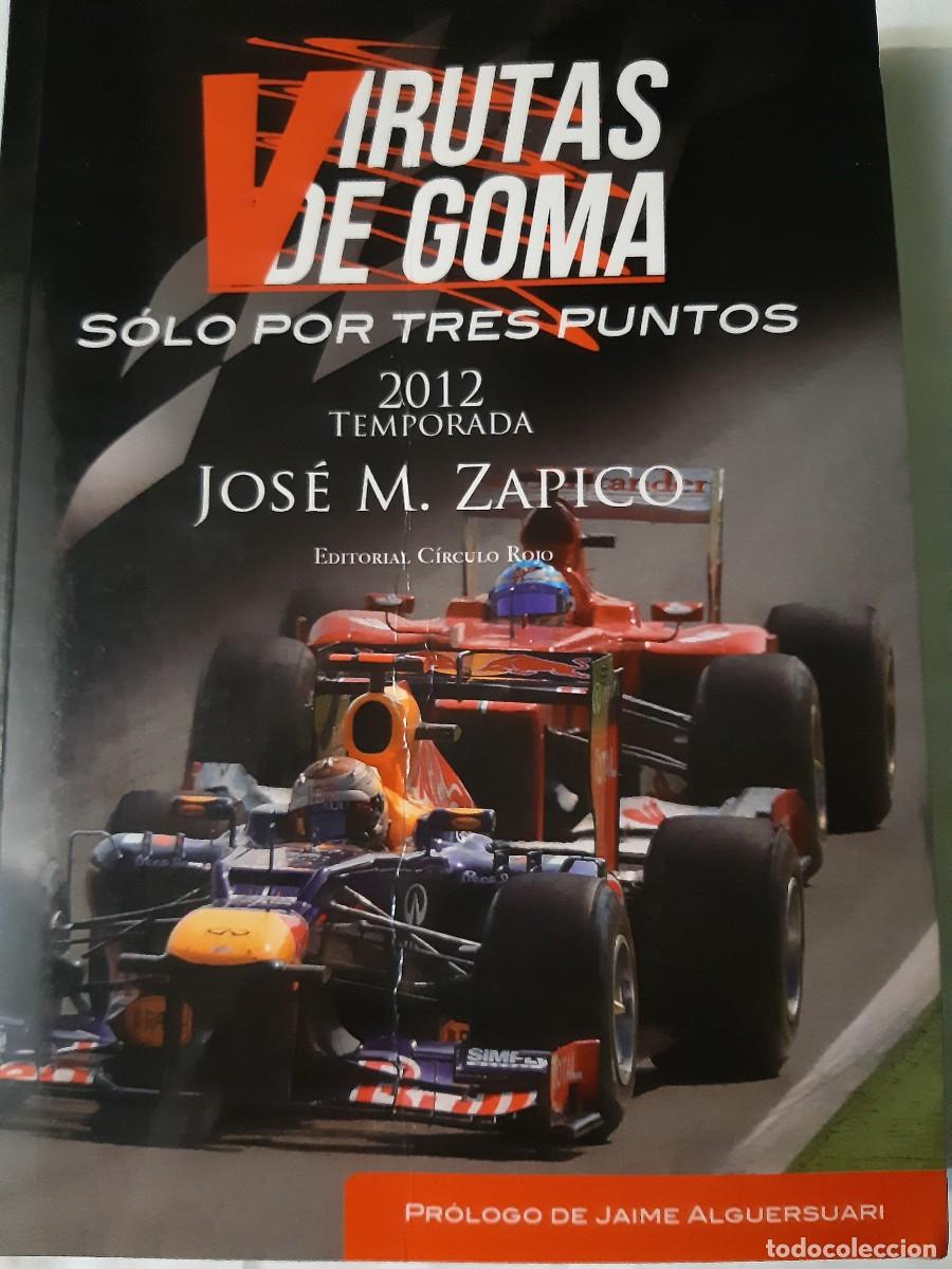 Coches y Motocicletas: Virutas de goma solo por tres puntos Jose Zapico Jaime Alguersuari Formula 1 automovilismo