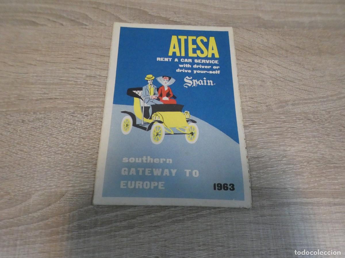 Automobili e Motociclette: ARKANSAS1980 MOTOR FOLLETO ALQUILER COCHES ATESA, 1963