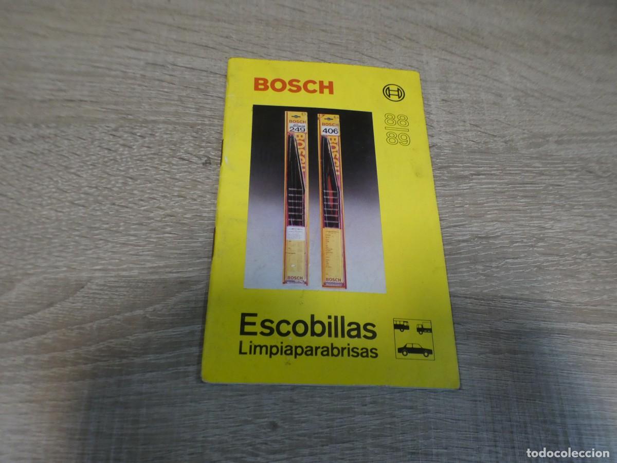 Automobili e Motociclette: ARKANSAS1980 MOTOR LIBRILLO CATALOGO ESCOBILLAS PARABRISAS BOSCH 1988 Y 89