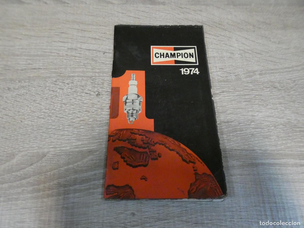 Automobili e Motociclette: ARKANSAS1980 MOTOR FOLLETO BUJIAS CHAMPION VARIAS PAGINAS 1974 LEVE GRASA