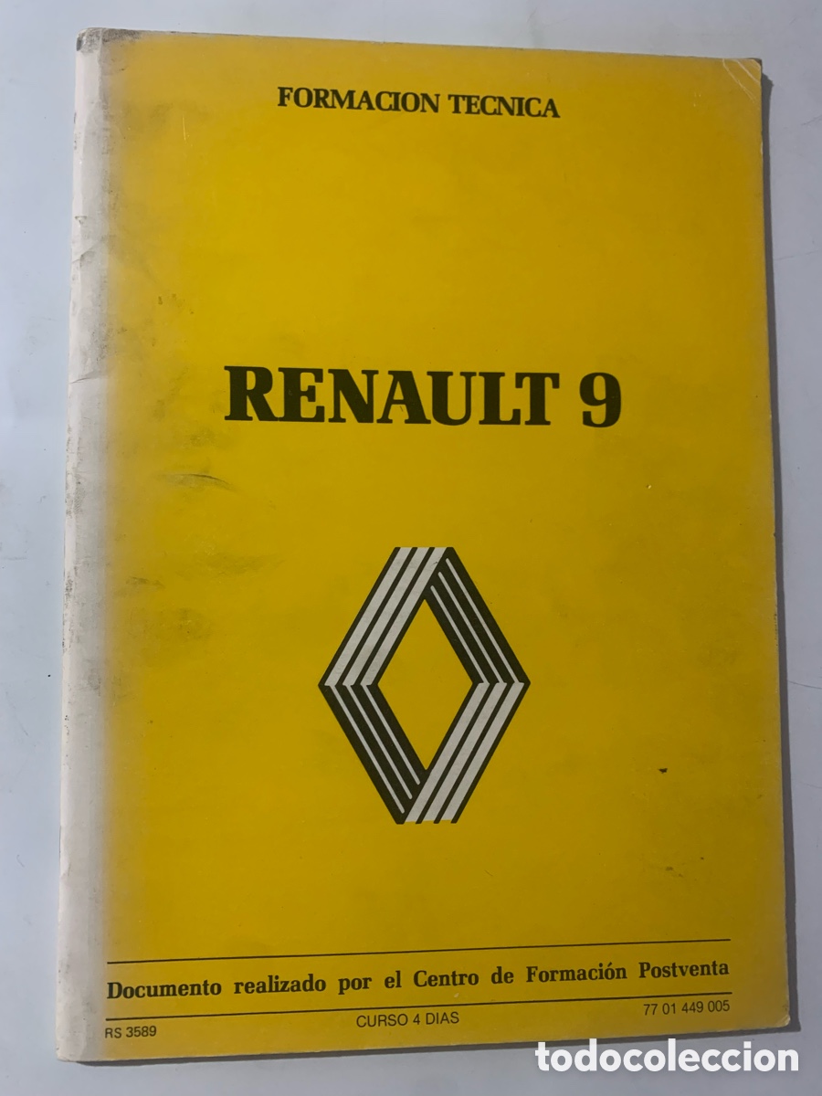Voitures et Motocyclettes: manual curso reparacion renault 9 de 1977