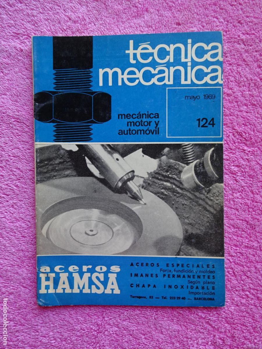 Carros e motociclos: t&eacute;cnica mec&aacute;nica 124 mec&aacute;nica motor y autom&oacute;viles ediciones ceac 1969 mayo