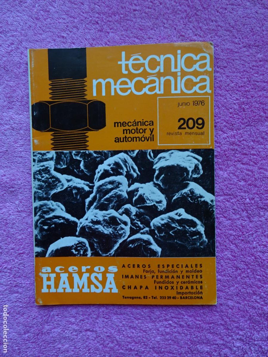 Coches y Motocicletas: t&eacute;cnica mec&aacute;nica 209 mec&aacute;nica motor y autom&oacute;viles ediciones ceac 1976 junio