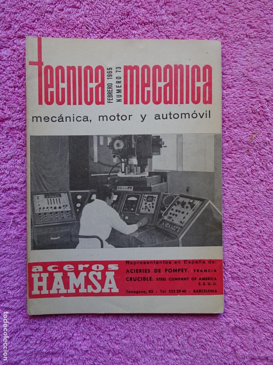 Coches y Motocicletas: t&eacute;cnica mec&aacute;nica 73 mec&aacute;nica motor y autom&oacute;viles ediciones ceac 1965 febrero