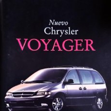 Coches y Motocicletas: CATÁLOGO CHRYSLER VOYAGER, 1997.