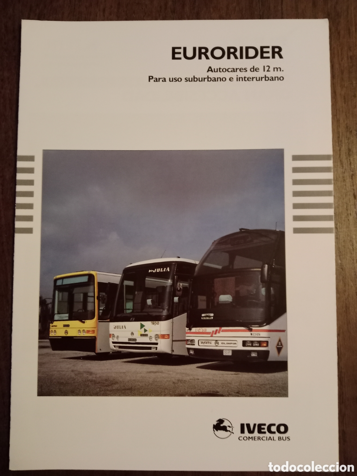 Autos und Motorr&auml;der: Cat&aacute;logo autobuses Iveco Pegaso eurorider