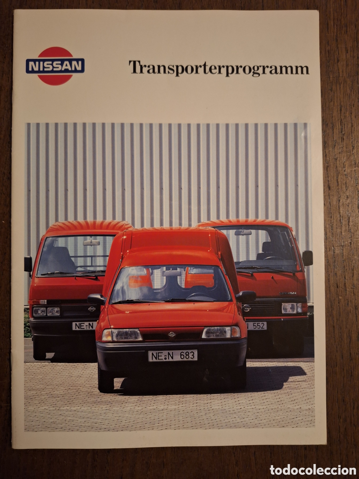 Autos und Motorr&auml;der: Cat&aacute;logo furgonetas nissan