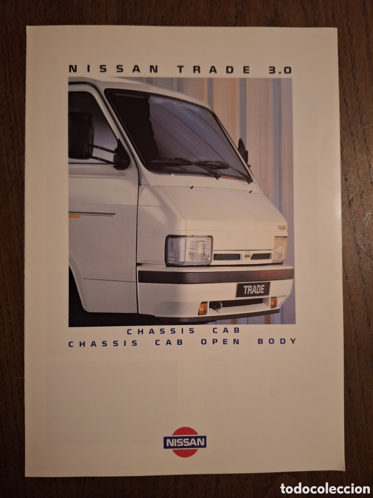 Autos und Motorr&auml;der: Cat&aacute;logo furgonetas nissan trade 3.0