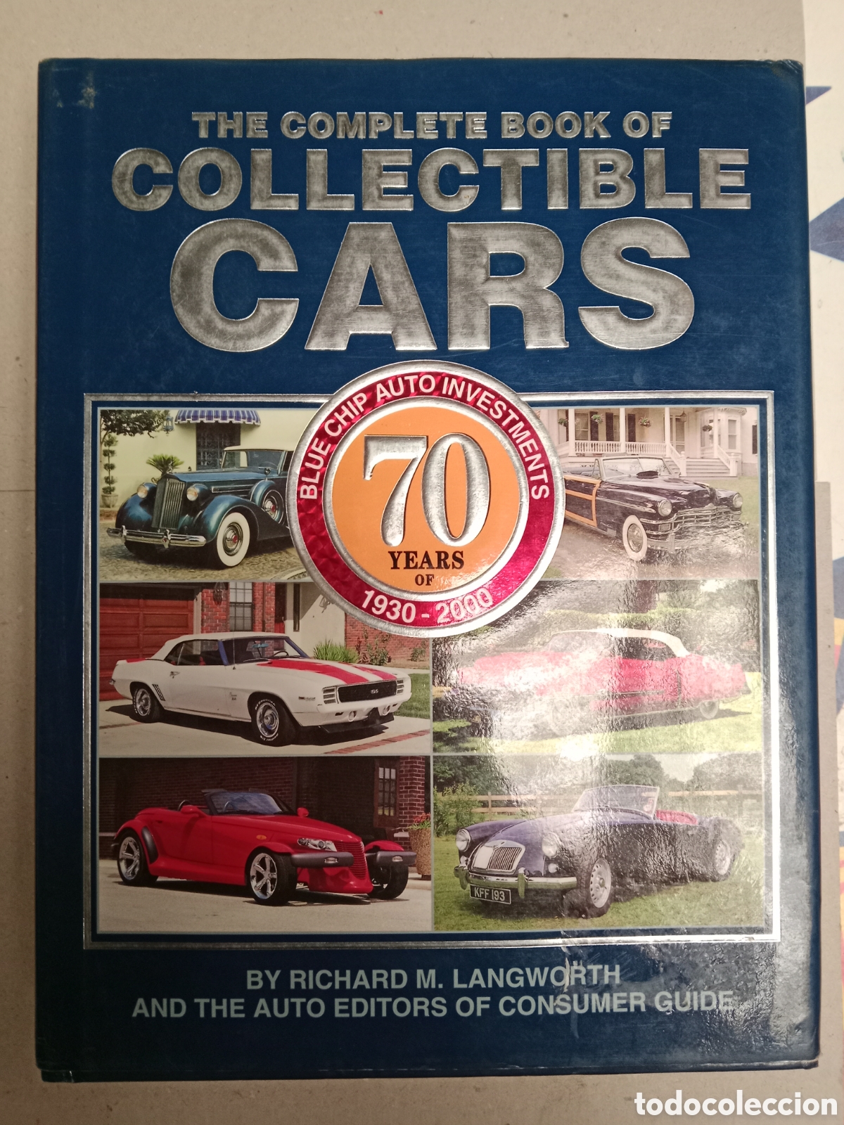Carros e motociclos: Libro autom&oacute;vil 70 a&ntilde;os 1930 a 2000 Cars