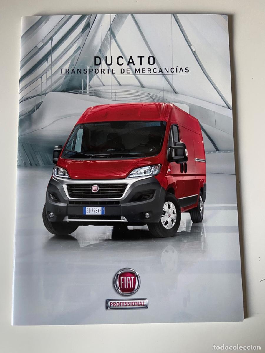 Coches y Motocicletas: Cat&aacute;logo Folleto Fiat Ducato transporte de mercanc&iacute;as