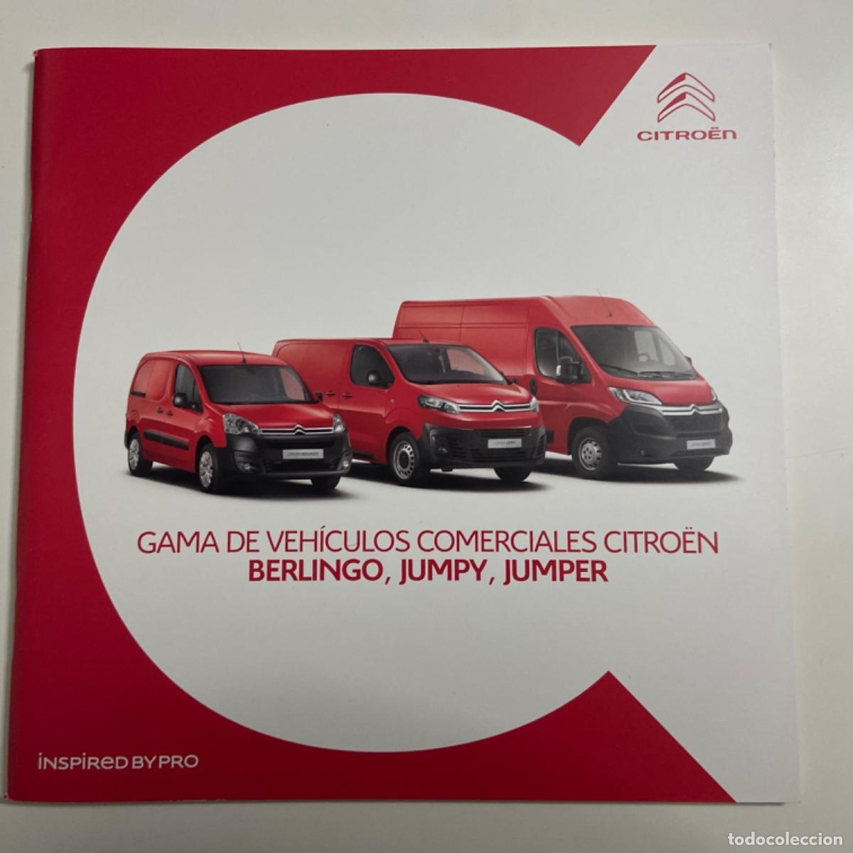 Coches y Motocicletas: Cat&aacute;logo Folleto Citro&euml;n Comerciales Berlingo / Jumpy / Jumper