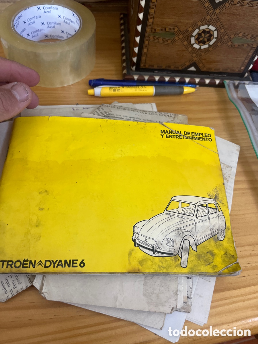 Coches y Motocicletas: Manual de Empleo y entretenimiento de CITROEN DYANE6