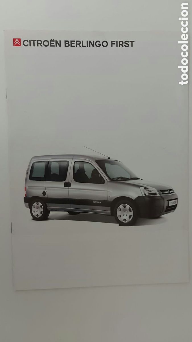 Coches y Motocicletas: Cat&aacute;logo Citro&euml;n Berlingo First
