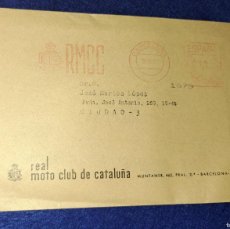 Coches y Motocicletas: REAL MOTO CLUB DE CATALUÑA - AÑO 1972 - CIRCULAR