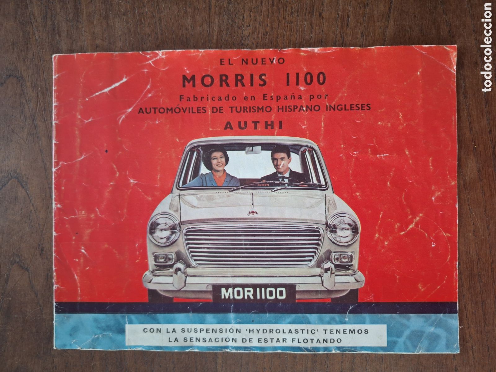 Carros e motociclos: Cat&aacute;logo autom&oacute;vil morris 1100 authi