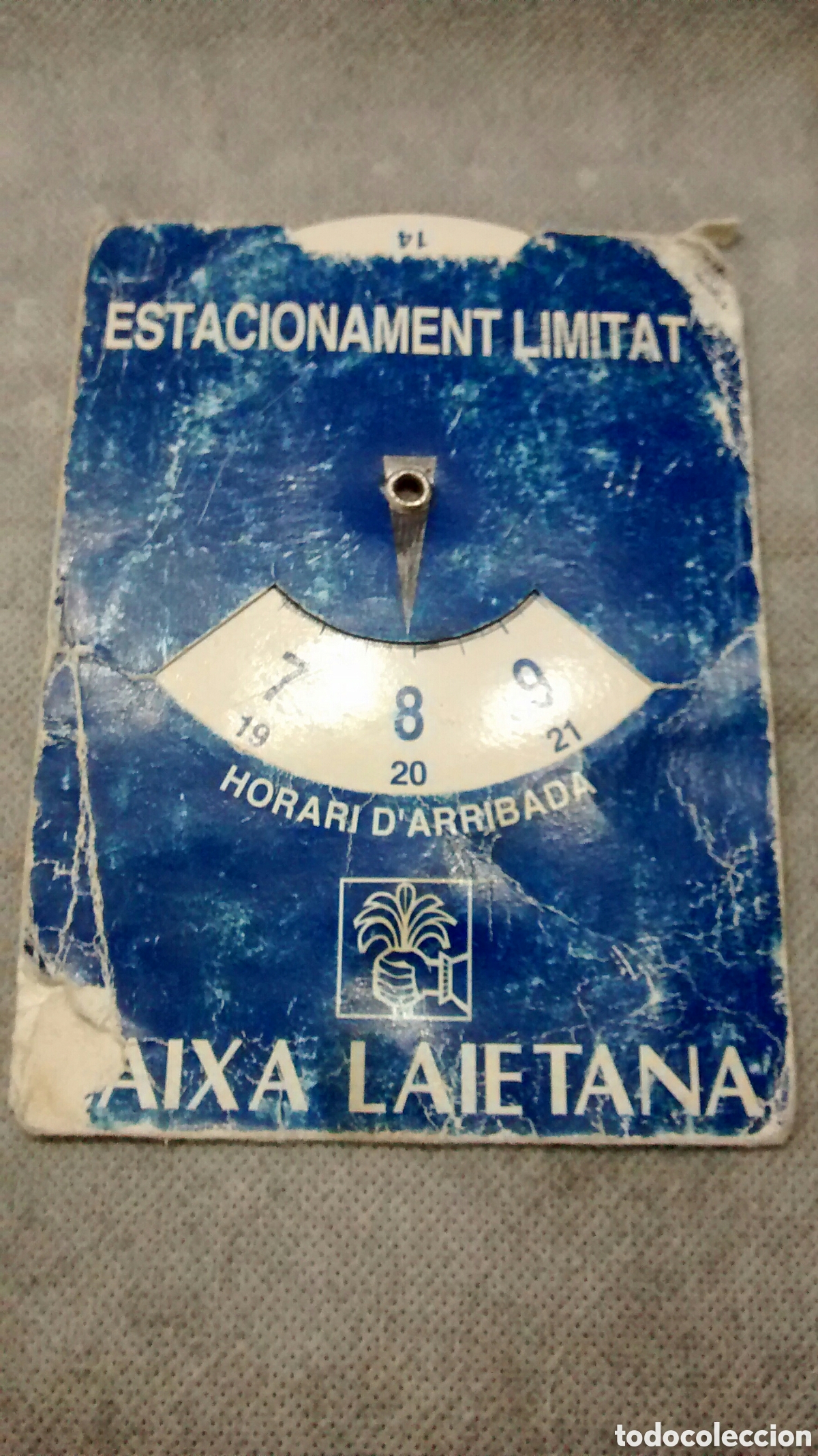 Carros e motociclos: HORARIO ESTACIONAMIENTO LIMITADO PARA AUTOMOVILES. A&Ntilde;OS 70. CAIXA LAIETANA
