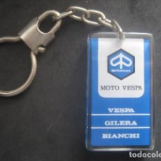 Coches y Motocicletas: LLAVERO MOTO VESPA GILERA BIANCHI
