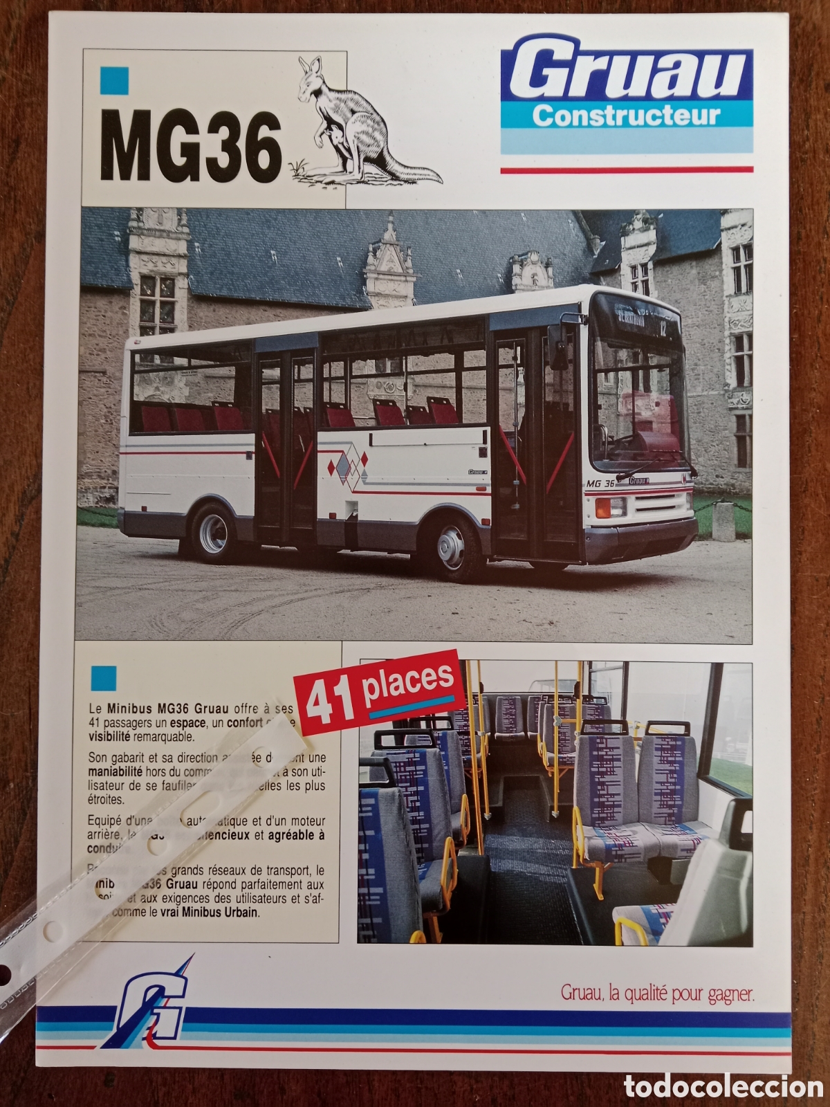 Automobili e Motociclette: Cat&aacute;logo autob&uacute;s Gruau MG 36
