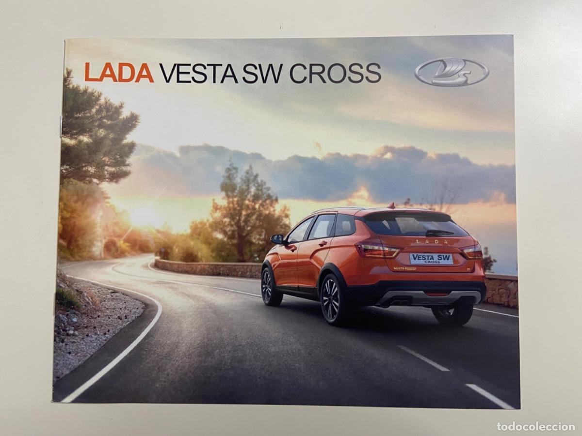 Carros e motociclos: Cat&aacute;logo Folleto LADA VESTA SW CROSS - Alem&aacute;n